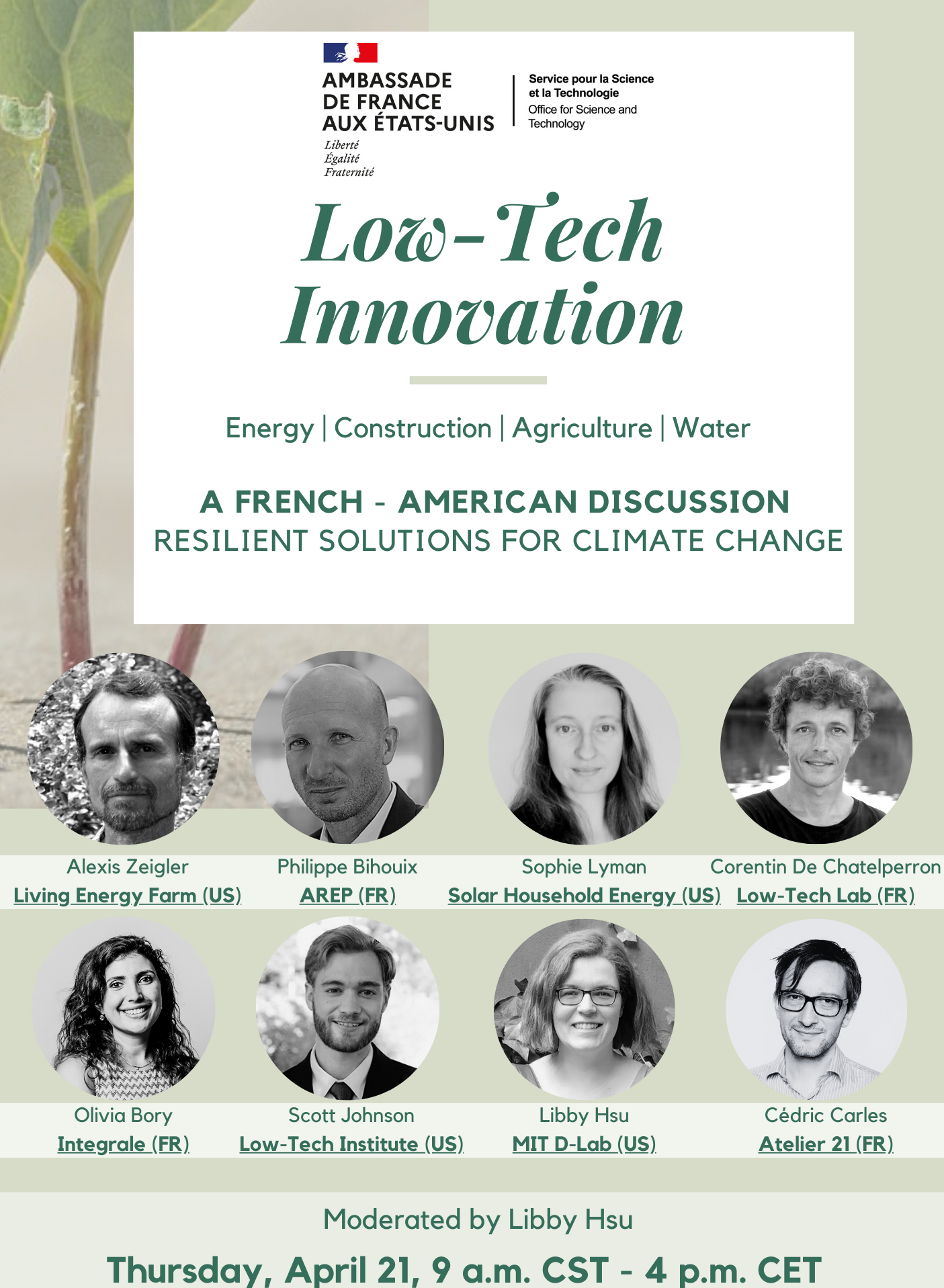 Low-tech Lab – [REPLAY] Web Conference by French Science in the USA